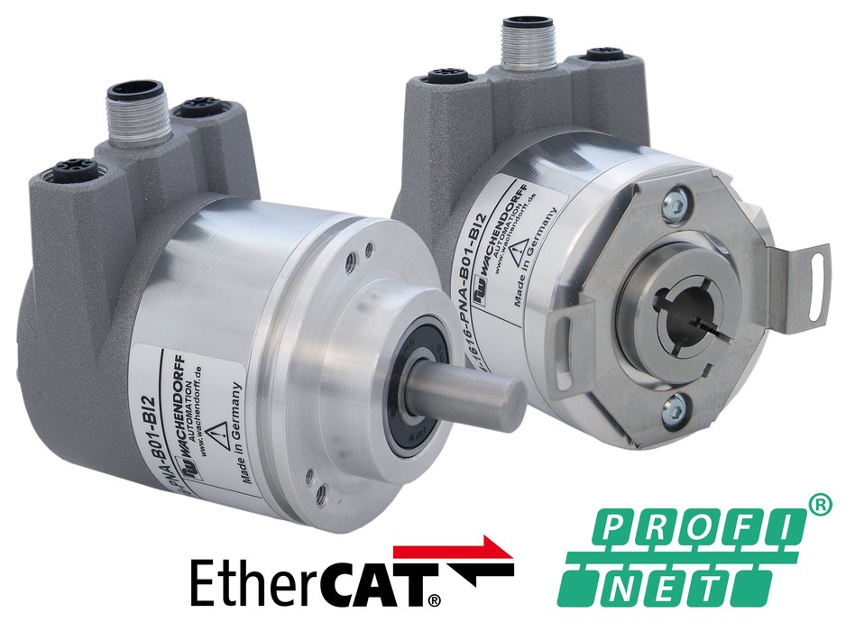 Dünyanın en hızlı ve kompakt PROFINET / EtherCAT enkoderi